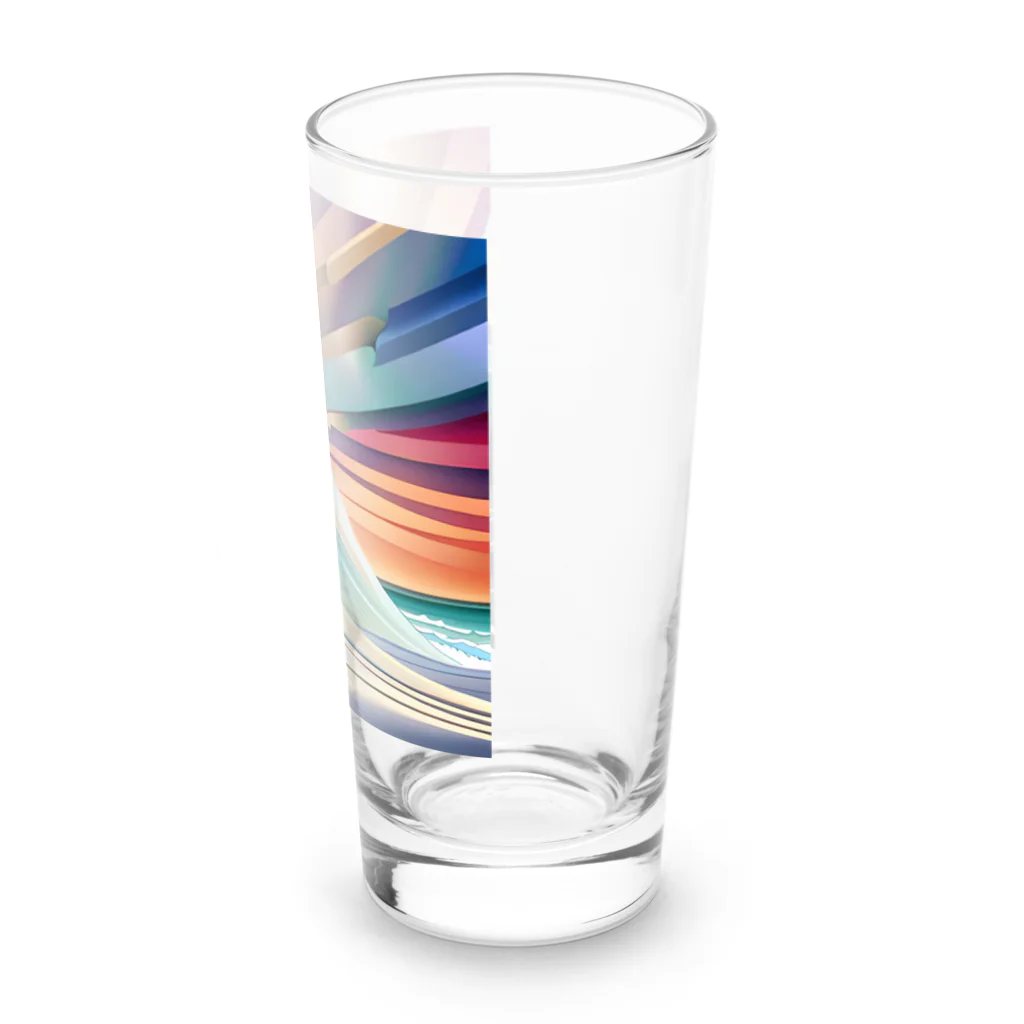 青空クリエイトのBig wave  Long Sized Water Glass :right