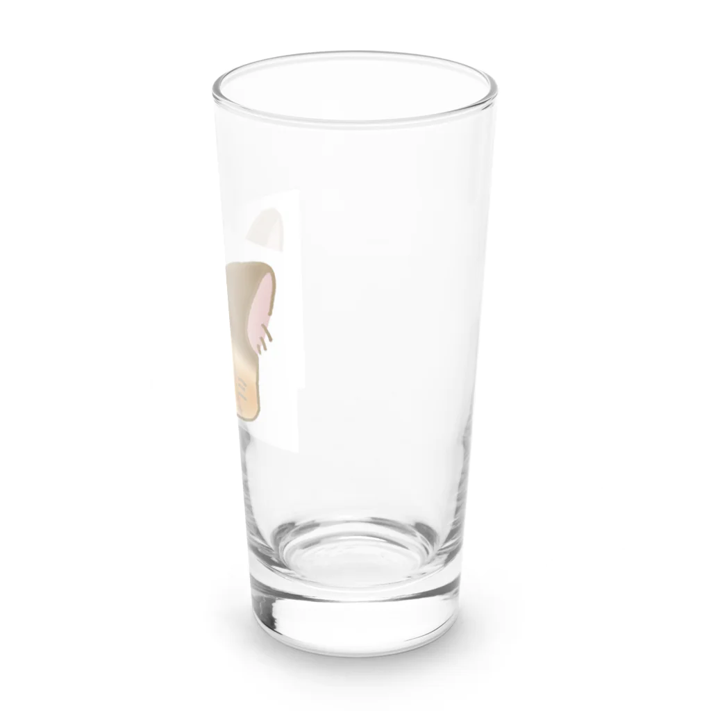 もみじのこんがり猫さん Long Sized Water Glass :right