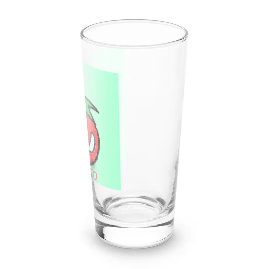 みつまめこshopのtomato Long Sized Water Glass :right