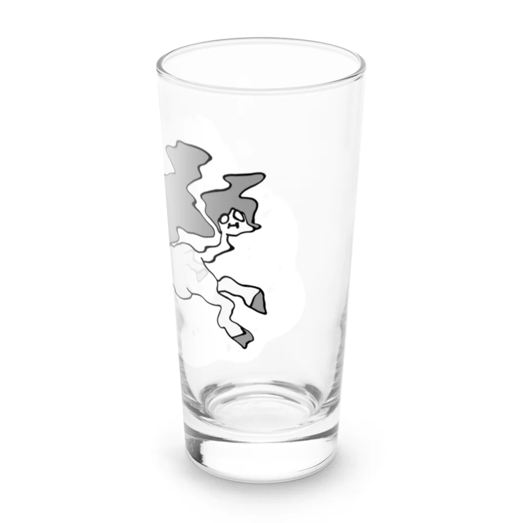 キノコマニアックの泳げ！麻理子ちゃん Long Sized Water Glass :right