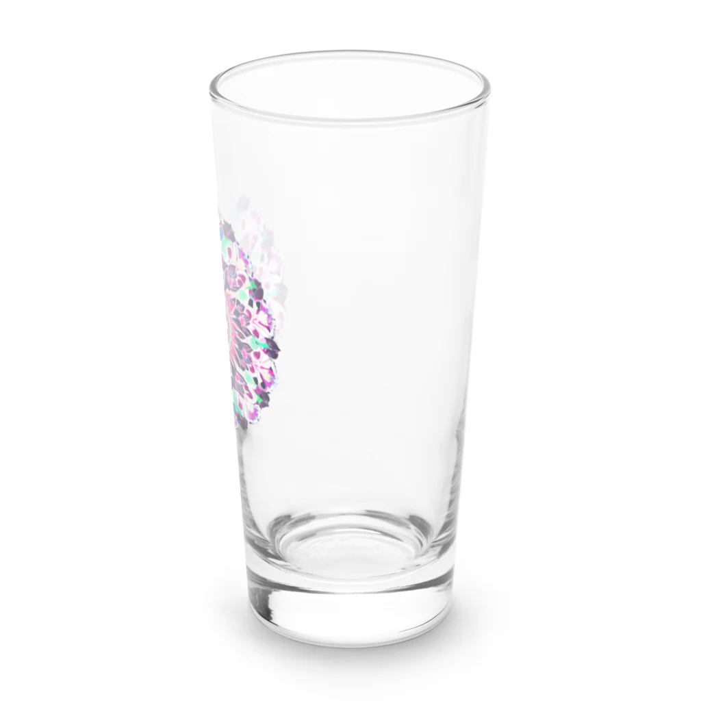 Lala-natural-accessoryのMandala Flower Long Sized Water Glass :right