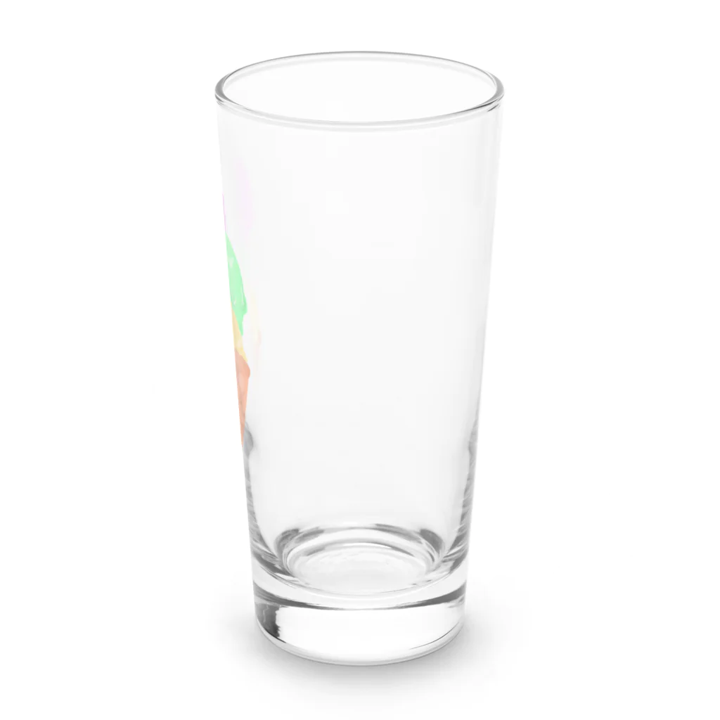 きらきら がーるずのアイス3段重！！！ Long Sized Water Glass :right