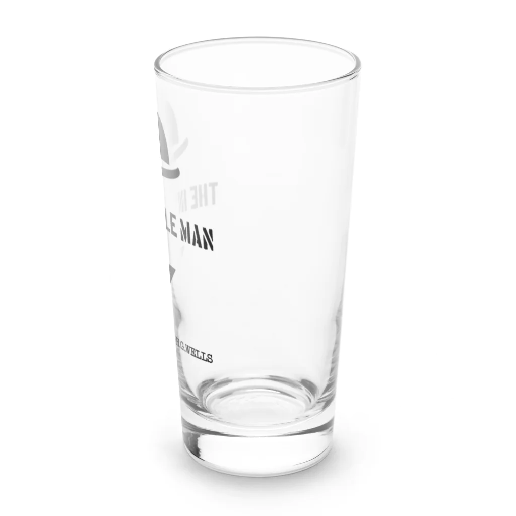 文豪館の透明人間（The Invisible Man）H.G.ウェルズ・文豪・文学 Long Sized Water Glass :right