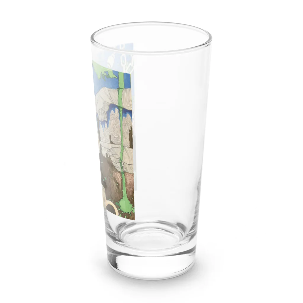 コトダマラウンジのマグマグ Long Sized Water Glass :right