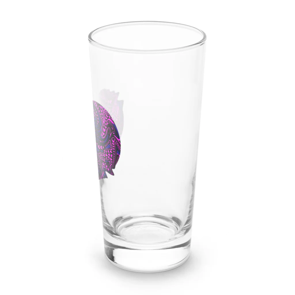 METEORの歪み気味LOVING Long Sized Water Glass :right