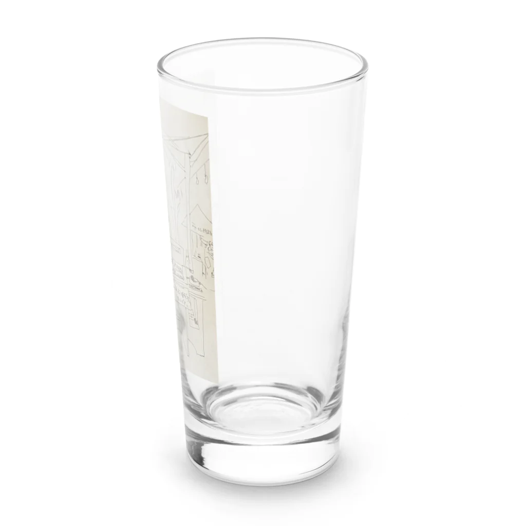 真夜中堂。の光合成中の人気占い師 Long Sized Water Glass :right