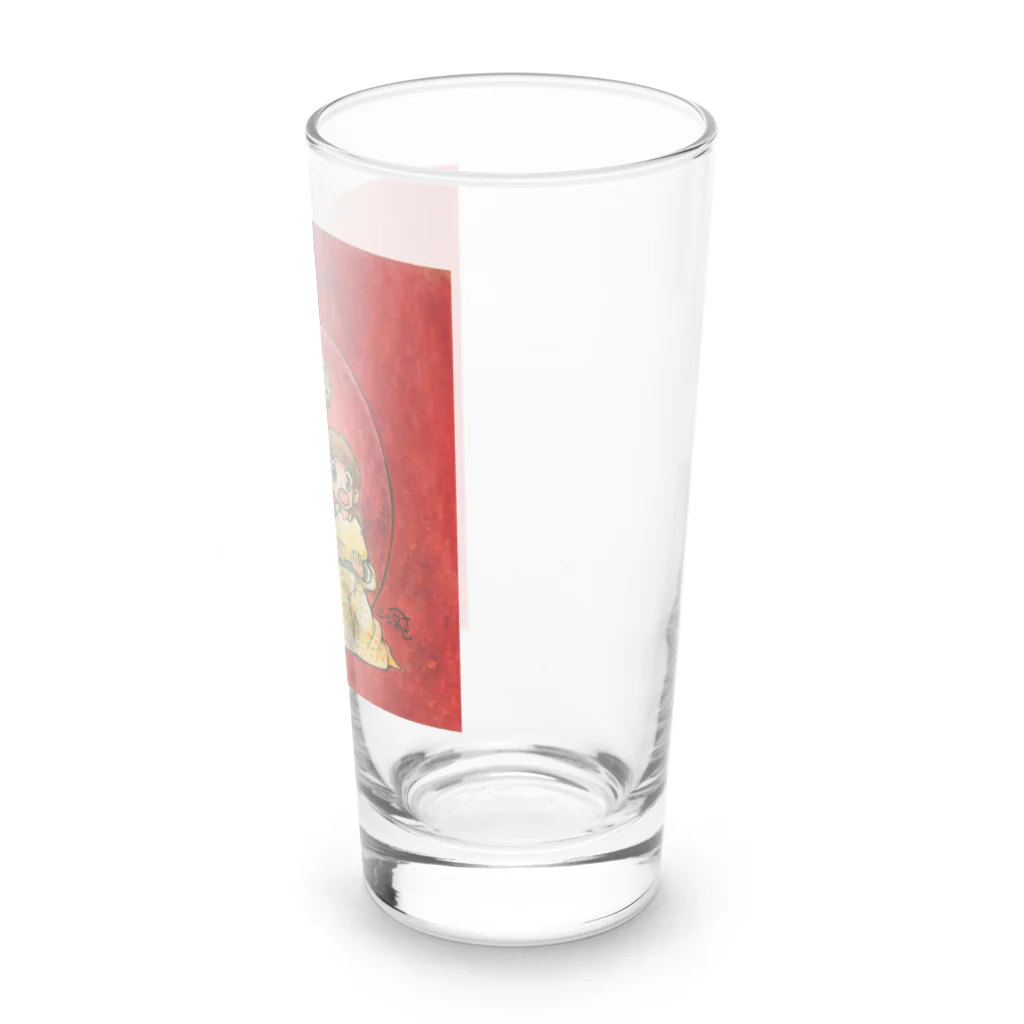 放課後屋のおっきなりんご Long Sized Water Glass :right