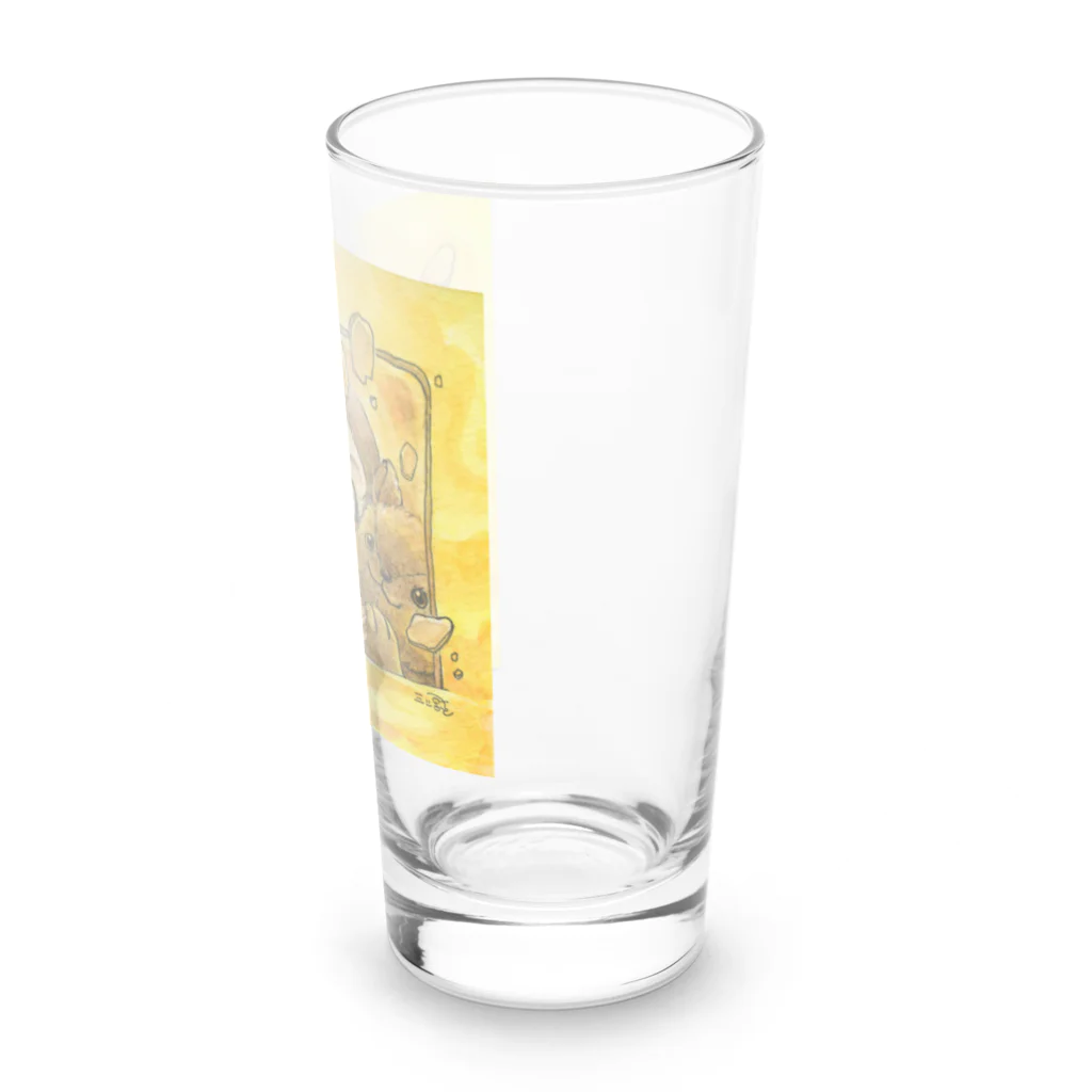 放課後屋のはちみつたっぷりトースト Long Sized Water Glass :right