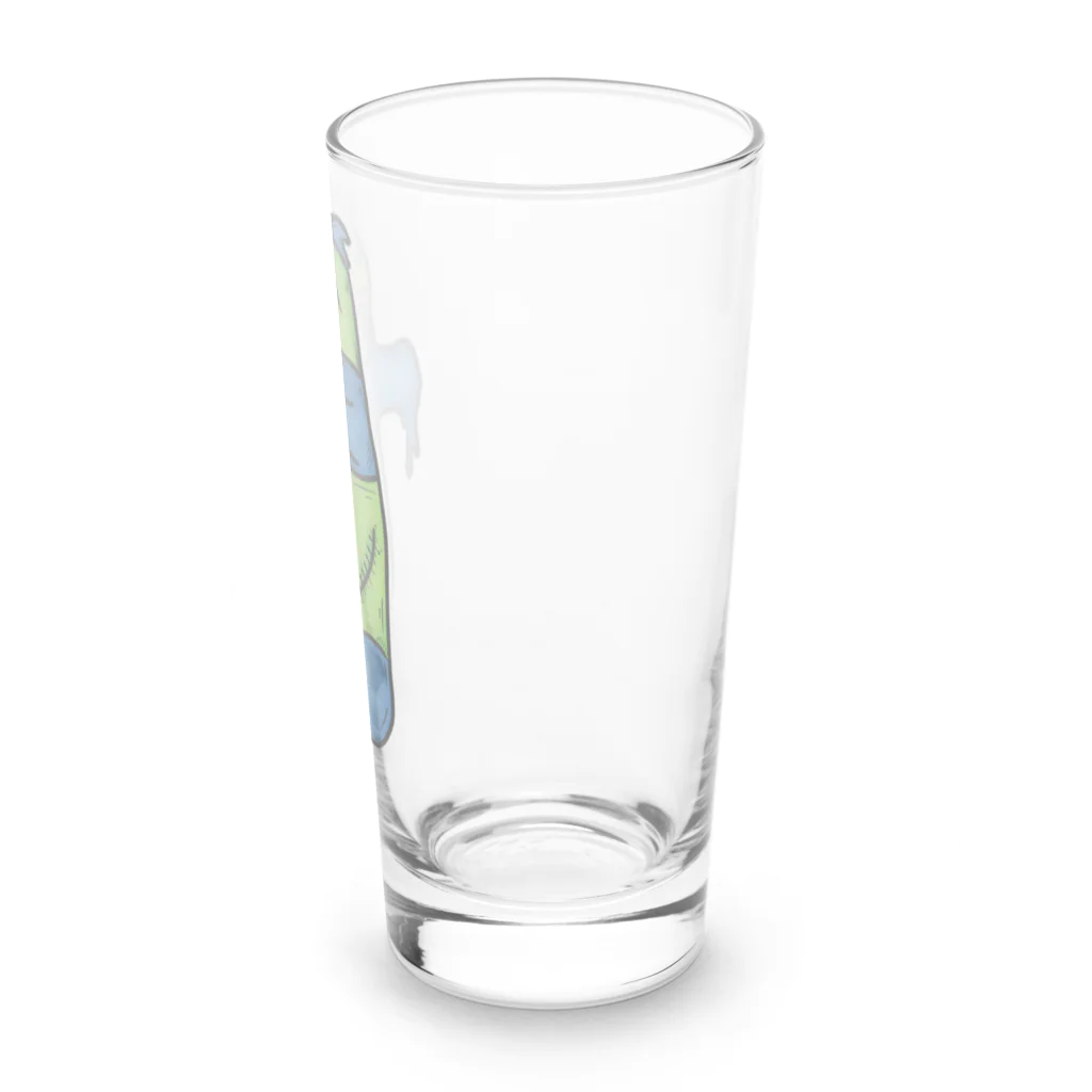 ヒロシオーバーダイブのゾンビなパンダ Long Sized Water Glass :right