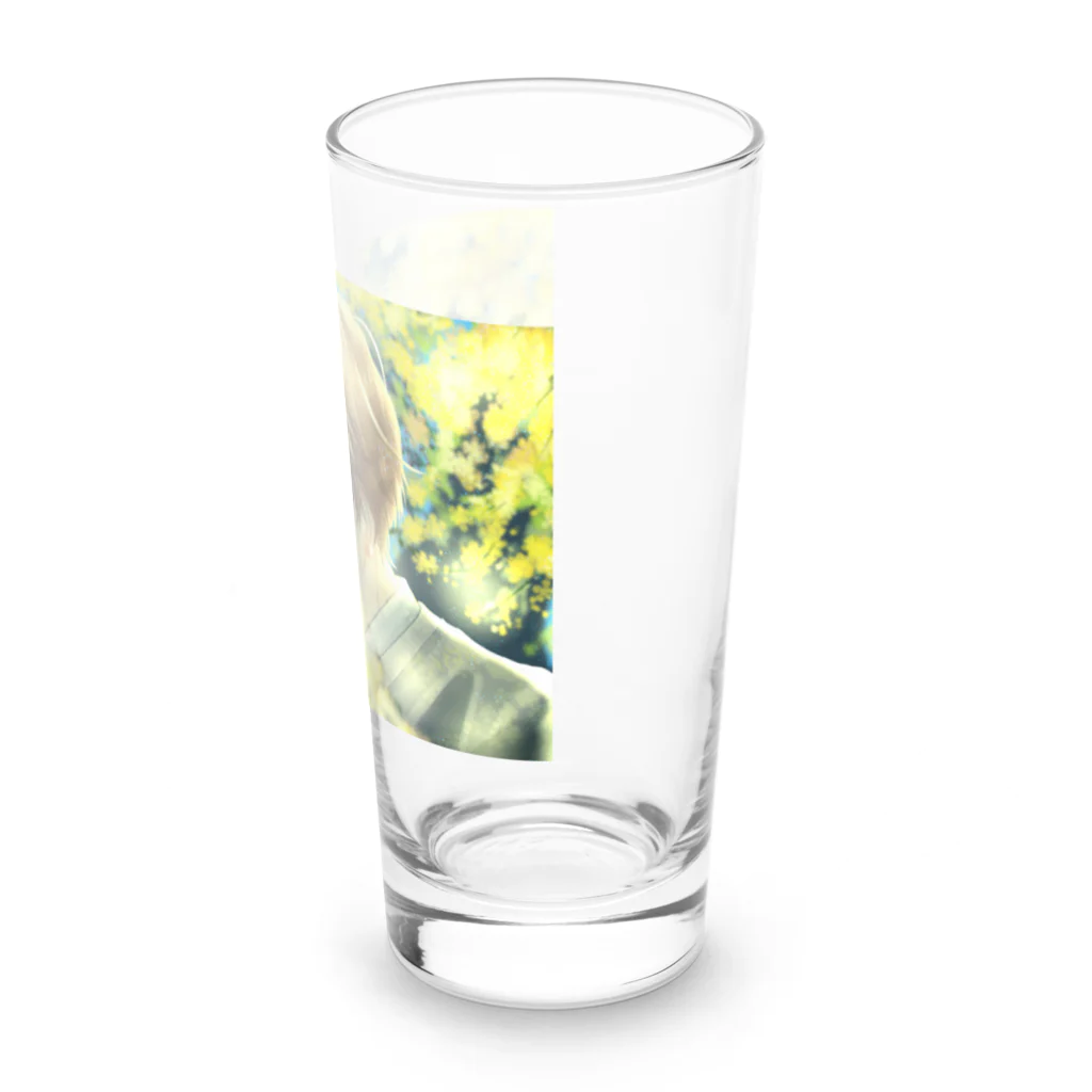 さくらちゃばのミモザ Long Sized Water Glass :right