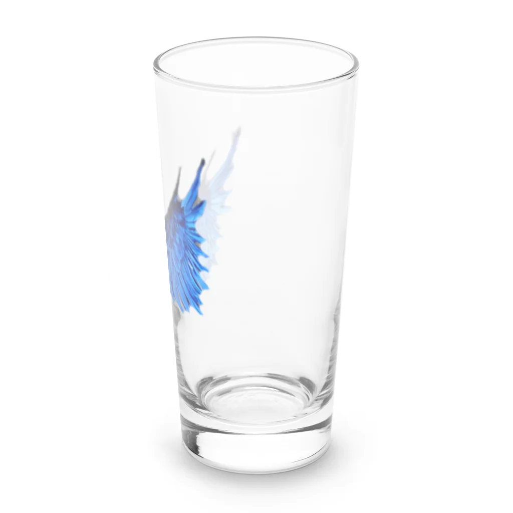 hu-riの葵はねで飛んでみよう Long Sized Water Glass :right