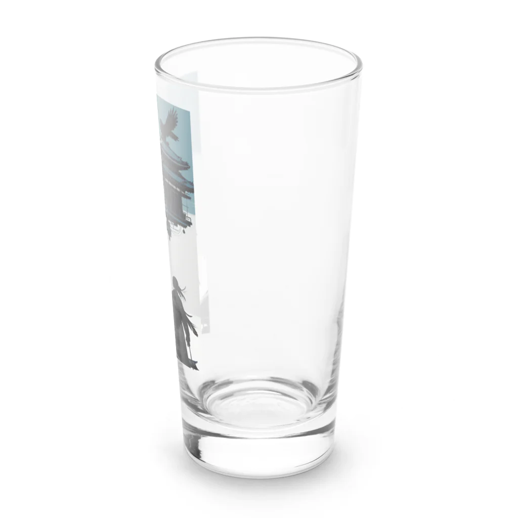 鳥愛のとりとり Long Sized Water Glass :right