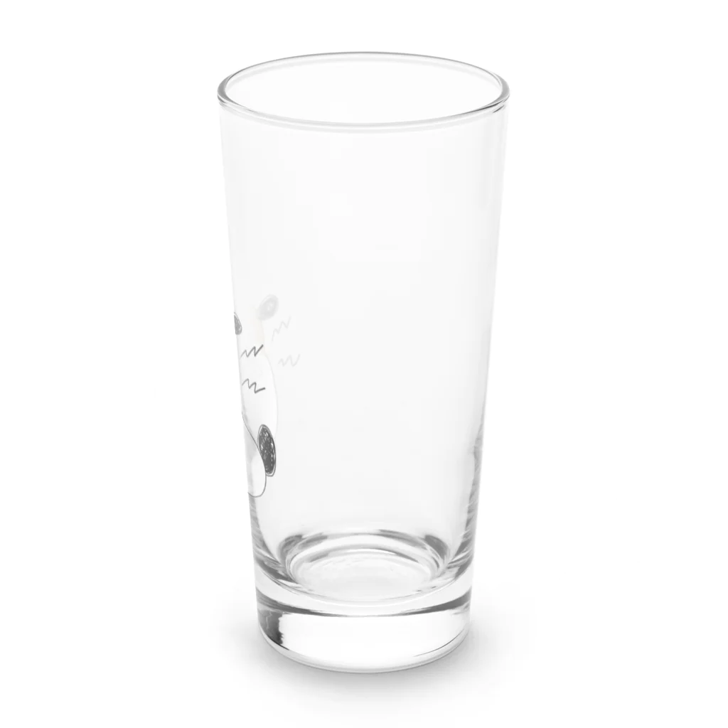 マツバラのもじゃまる歯ぎしり Long Sized Water Glass :right