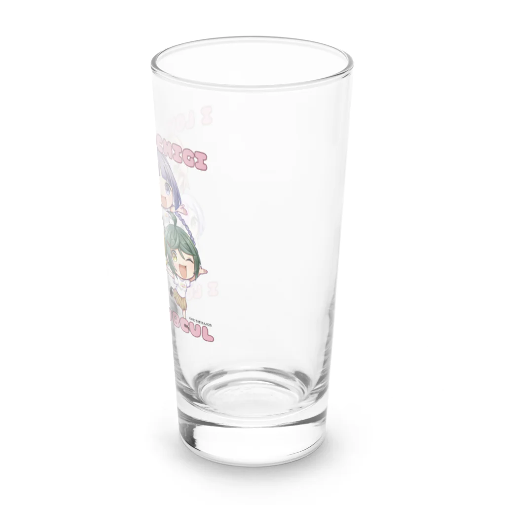 #とちぎけんV25 Official Shopのサブカルは栃木を救うんだよ！シリーズ Long Sized Water Glass :right