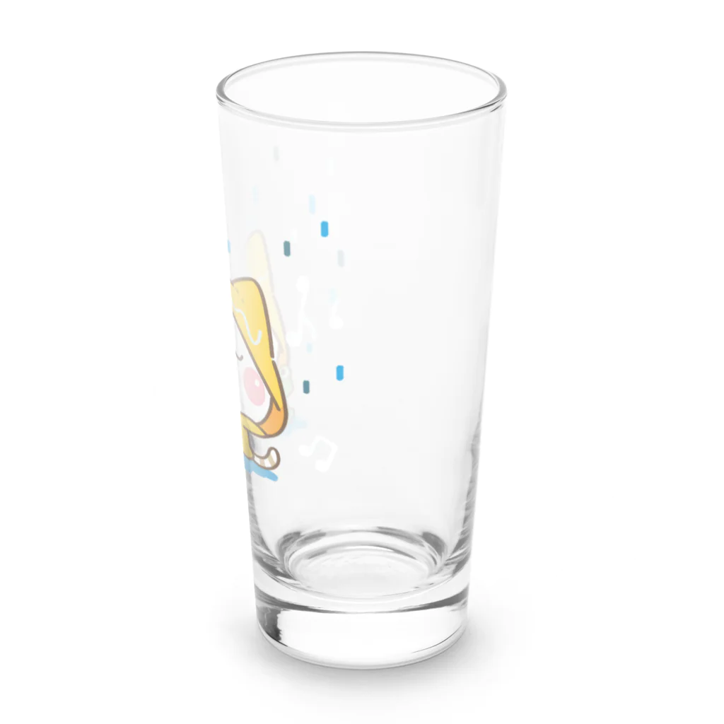 DECORの気づかいのできるネコ　雨の日ver. Long Sized Water Glass :right