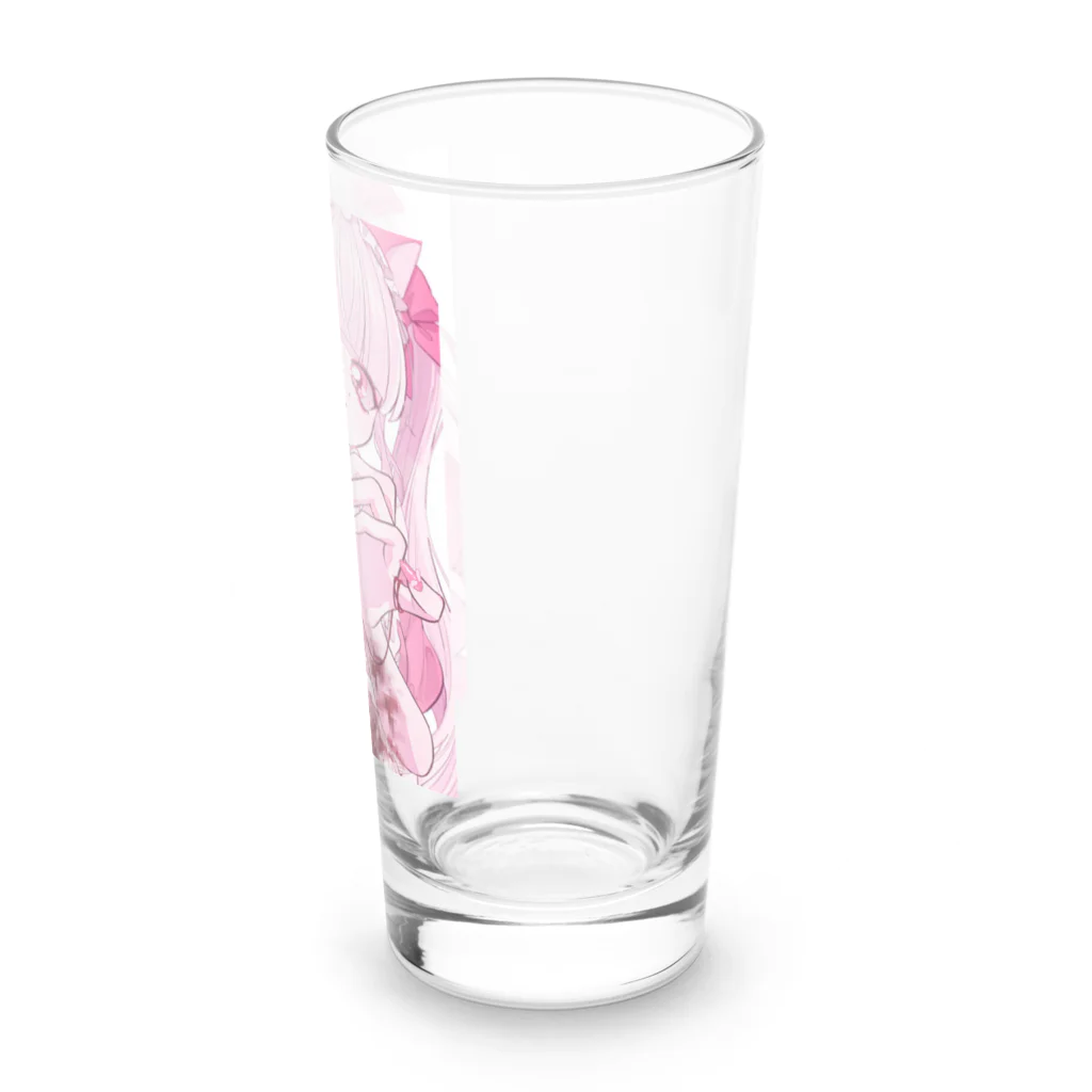 ねるねやさんの運命の人にしてあげる♡ Long Sized Water Glass :right