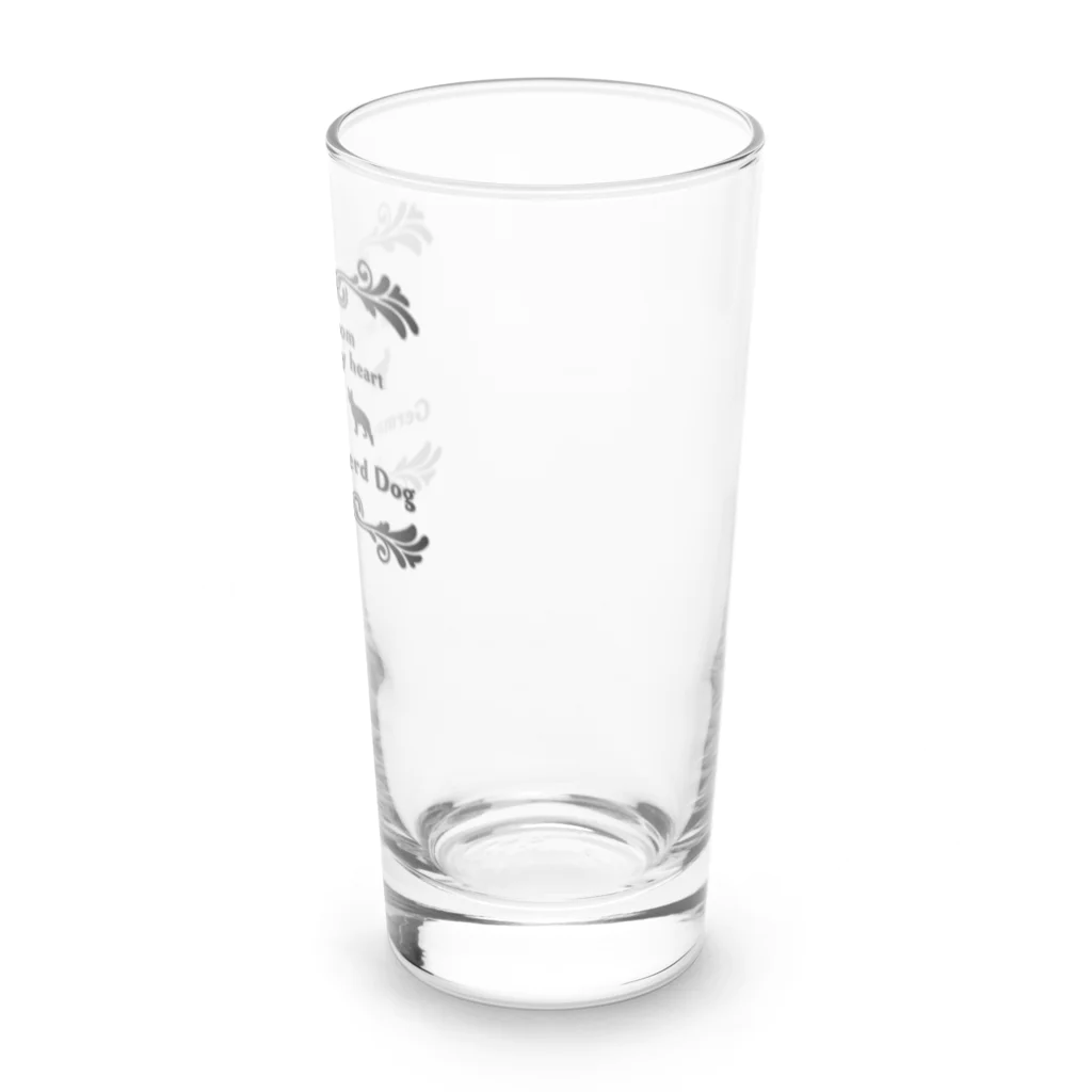 onehappinessのジャーマンシェパードドッグ　wing　onehappiness Long Sized Water Glass :right