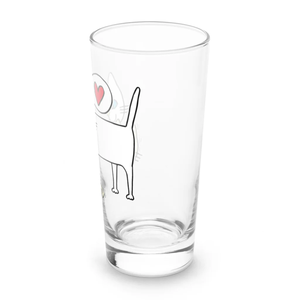 ししゃもねこ社のガクブルししゃもねこ Long Sized Water Glass :right