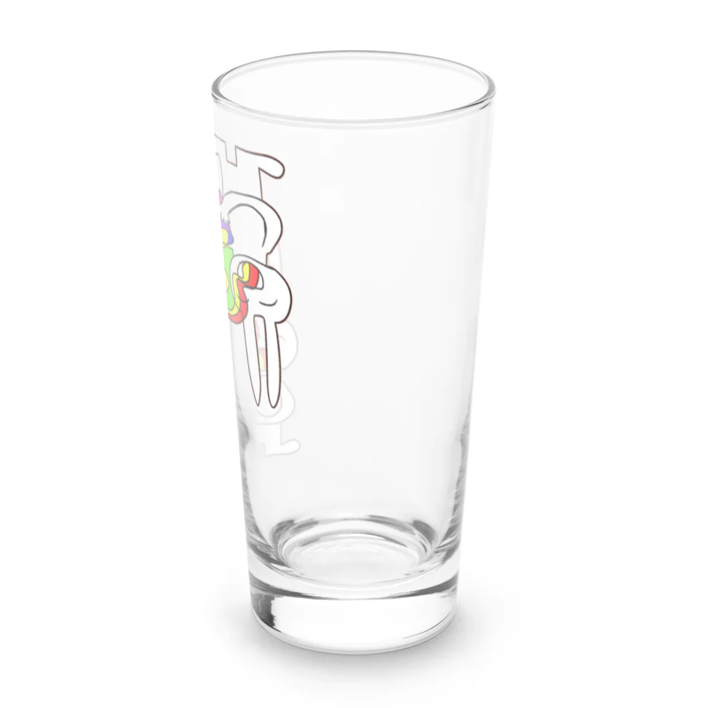 YOYOYORRRのらーめんうさぎ Long Sized Water Glass :right