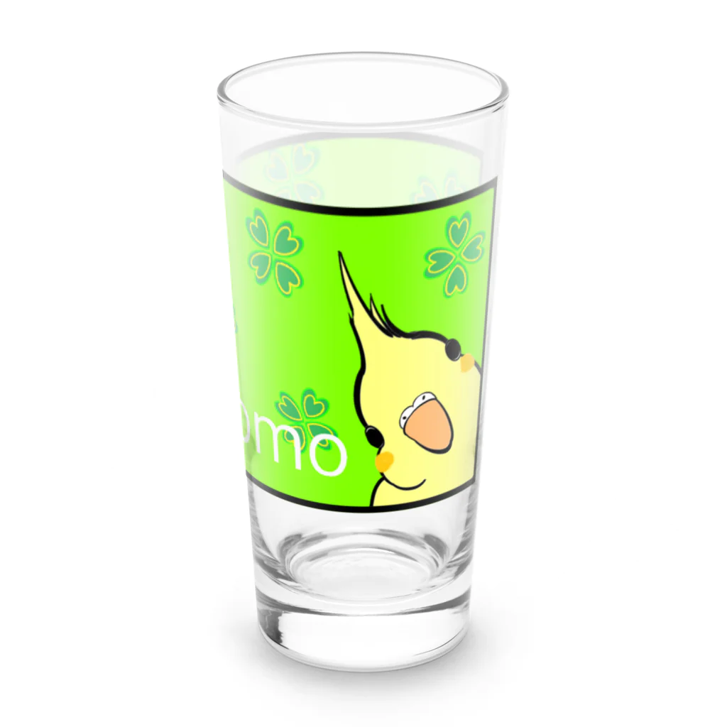 いっぷく処 てんてんのpiyo tomo(黄緑色) Long Sized Water Glass :right