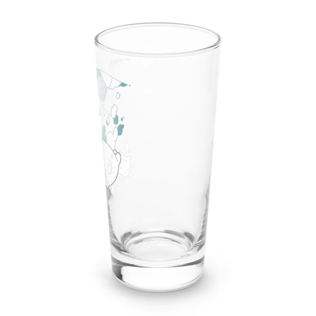 あざらし舎のざぶーんアザラシ Long Sized Water Glass :right