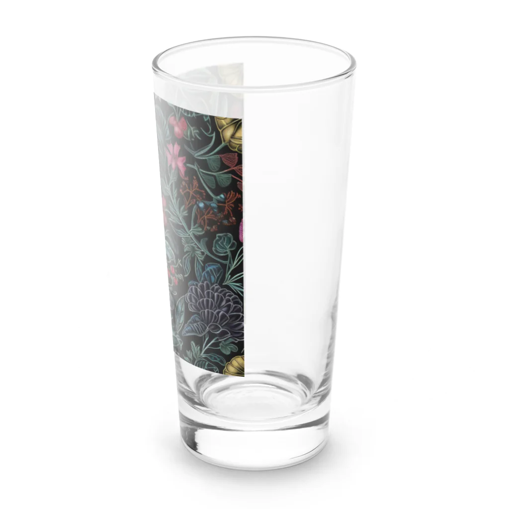 ひろのレトロな花模様 Long Sized Water Glass :right