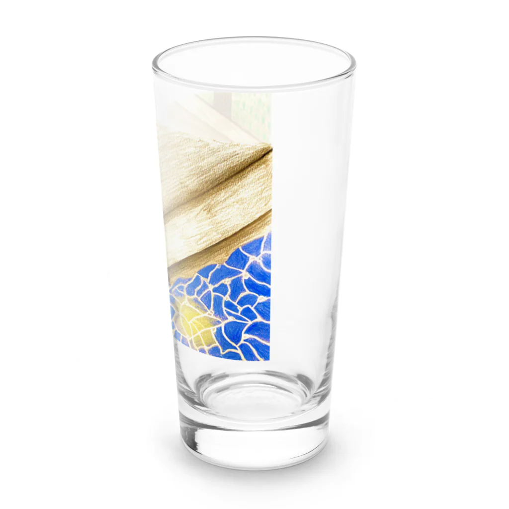 tks210の足湯パンダ Long Sized Water Glass :right