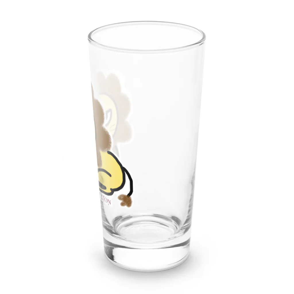 GRASPのひと休みライオン Long Sized Water Glass :right