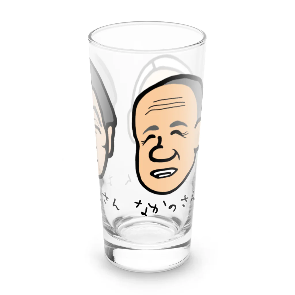 LalaHangeulのおじい３ズ Long Sized Water Glass :right