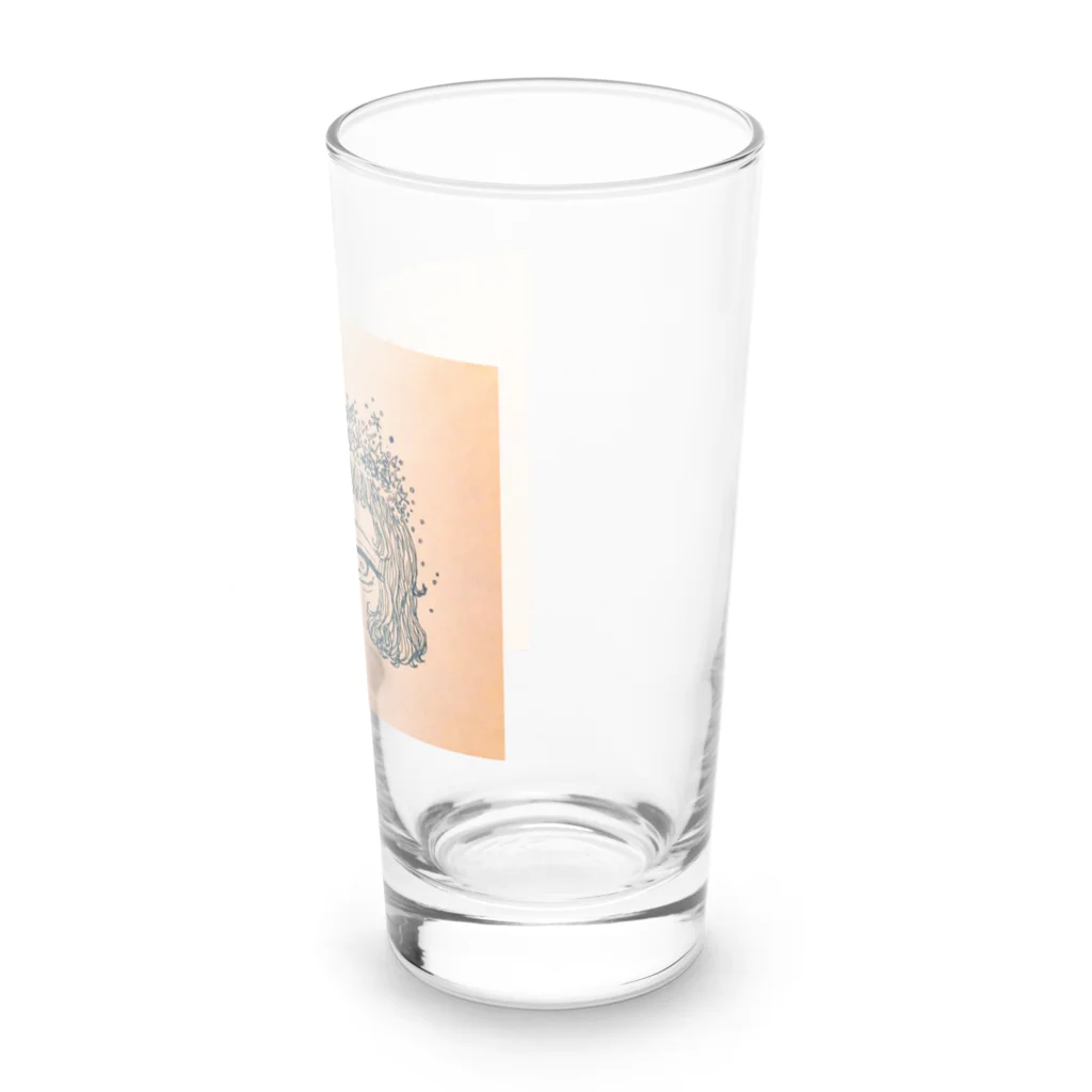 塩バターの絵空 Long Sized Water Glass :right