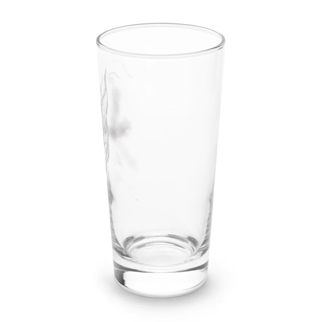 でじるみ富士のフクロウ Long Sized Water Glass :right