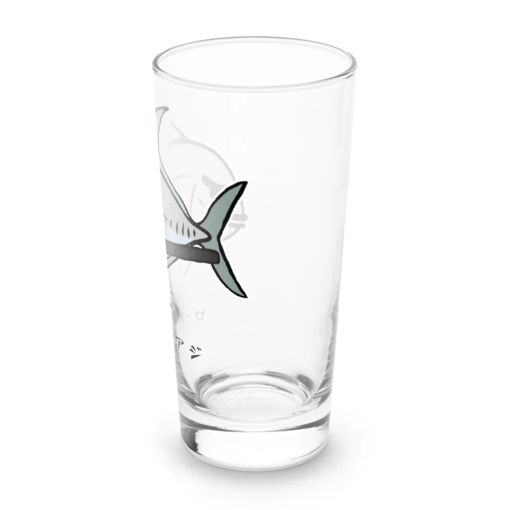 脂身通信Ｚの【魚シリーズ】ロウニンアジ♪230619 Long Sized Water Glass :right