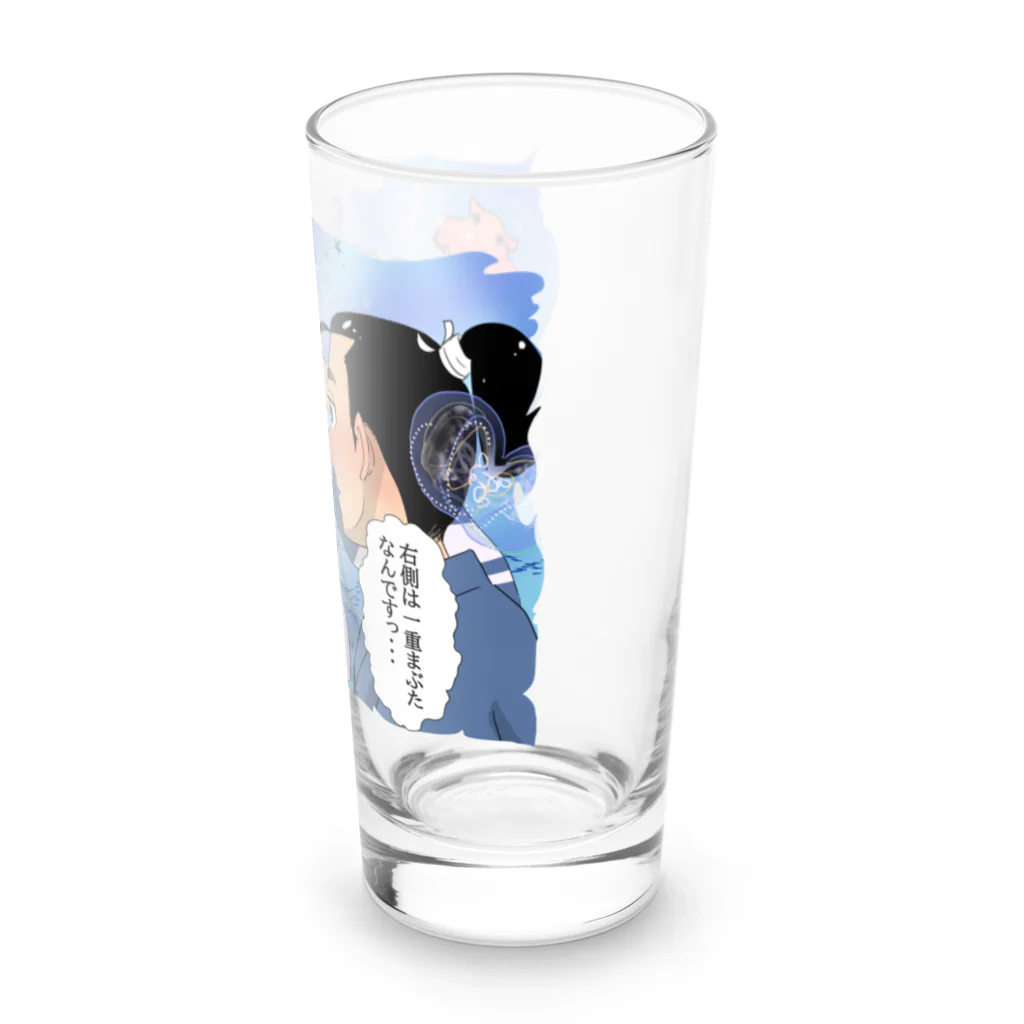 rebami2020の魔女姫　右側は一重まぶたなんですっ Long Sized Water Glass :right