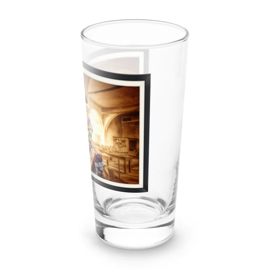 R&N Photographyのカトリンとカトリーナ｜死者の日・日本のカトリーナ Long Sized Water Glass :right