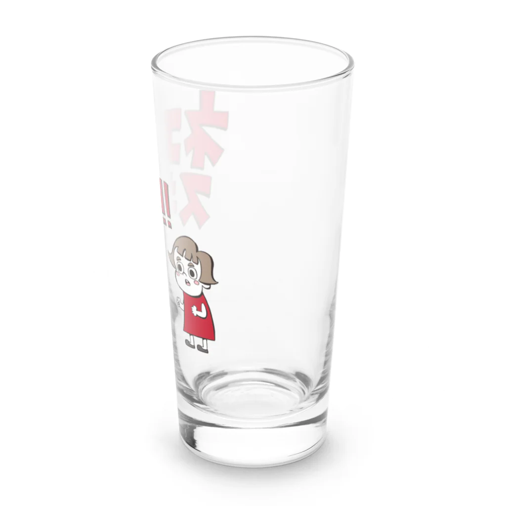 吉田家の店のネコ…スキ… Long Sized Water Glass :right