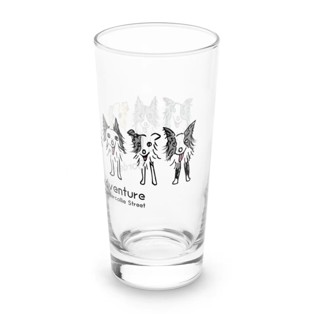 Bordercollie StreetのBordercollie Adventure709 Long Sized Water Glass :right