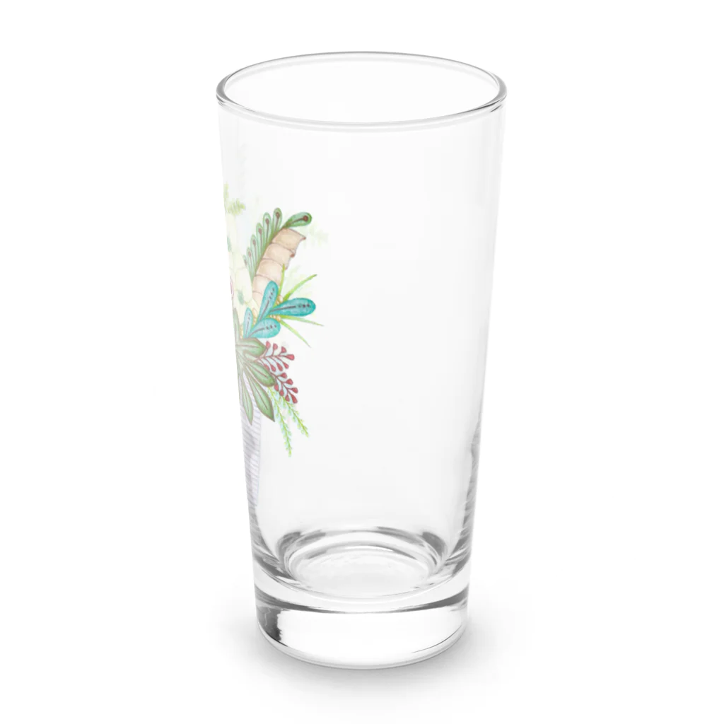 とうきちの寄せ植え(カラー) Long Sized Water Glass :right