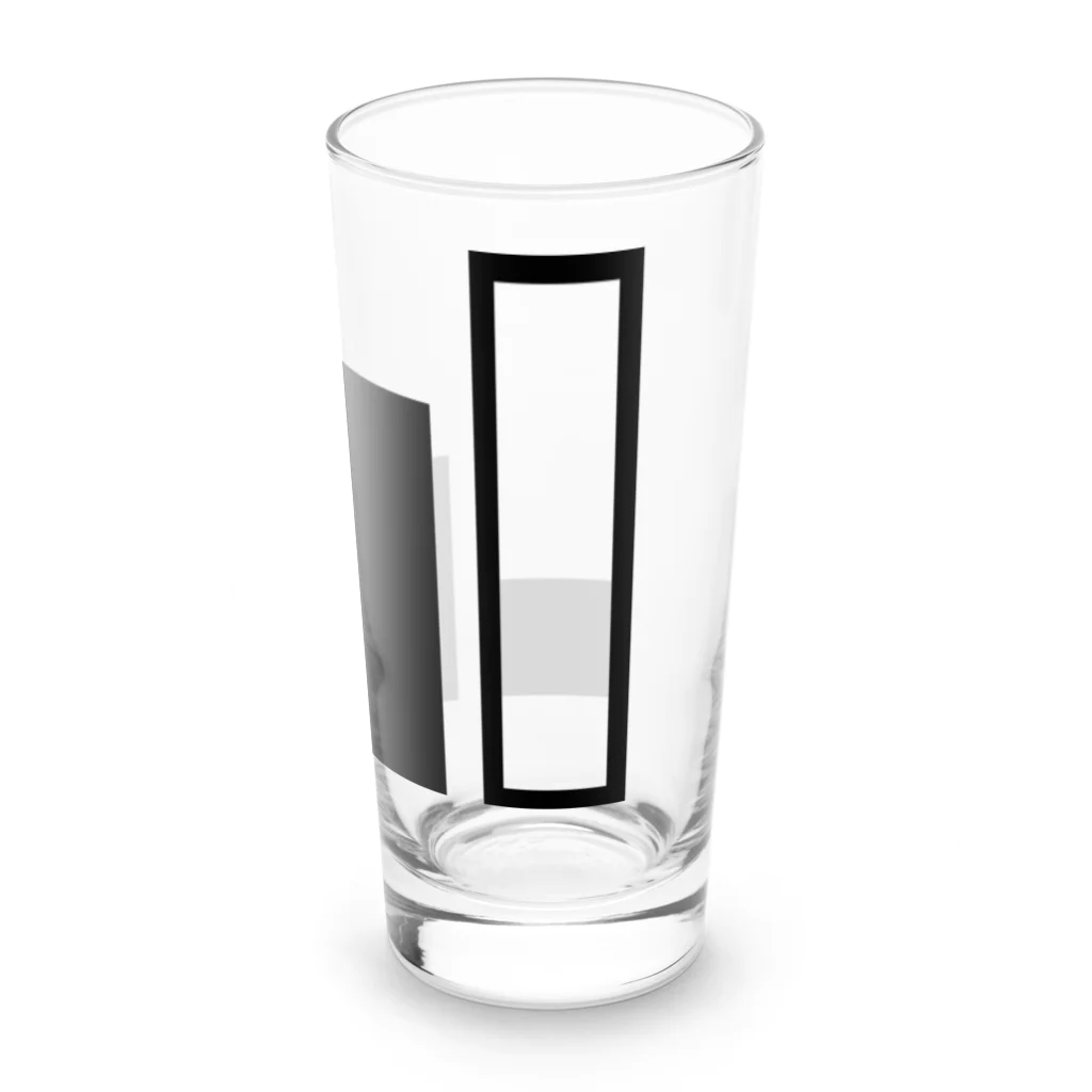 PyriteDesignのアンテナ3本【日用品】【横幅いっぱい】【デザイン色：黒】 Long Sized Water Glass :right