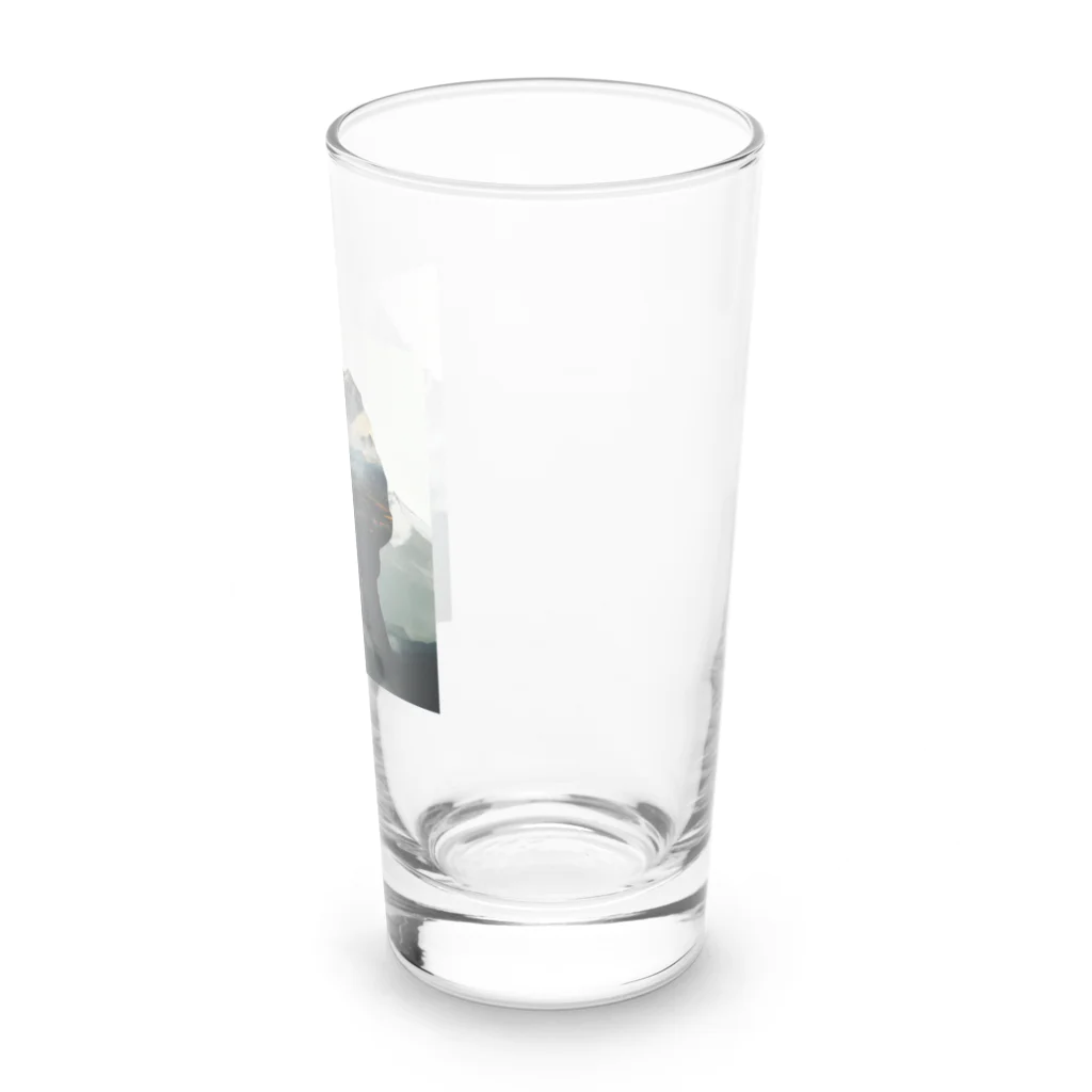 GreAの神秘的な女性 Long Sized Water Glass :right