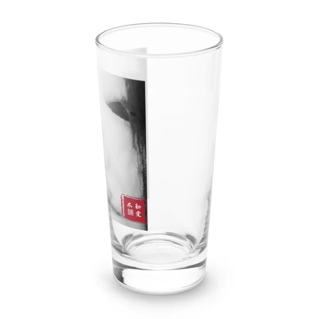 新堂本舗の新堂さんの顔グッズ Long Sized Water Glass :right