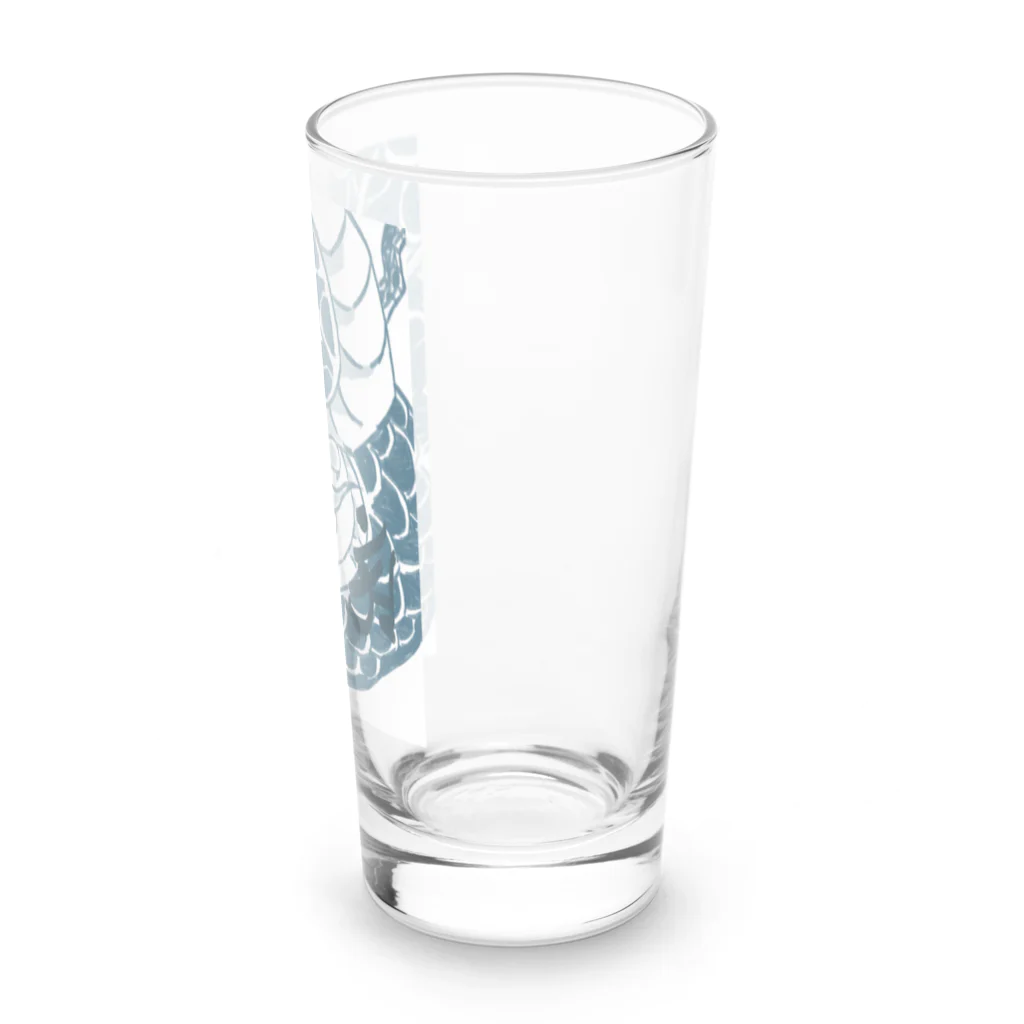 日本画風。の和風ドラゴングラス Long Sized Water Glass :right