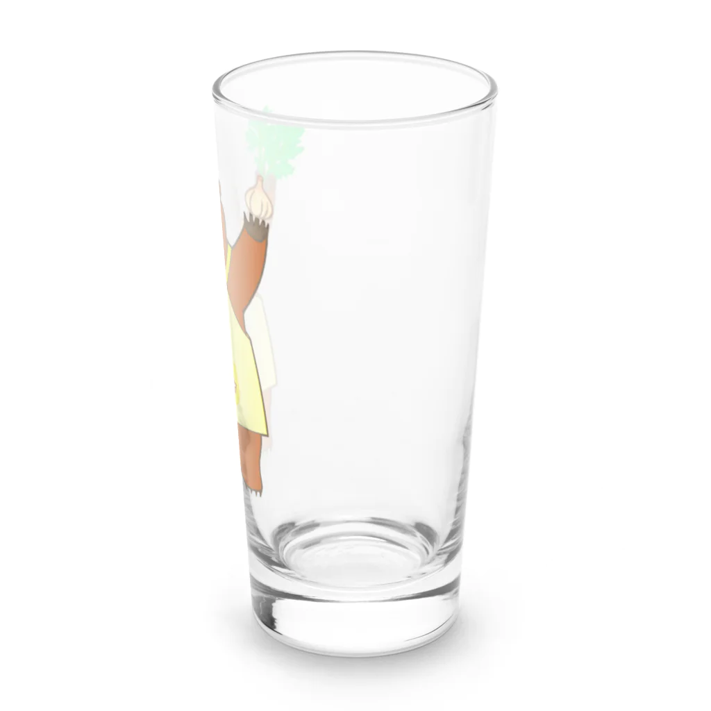 LalaHangeulの檀君神話 (단군신화)の熊さん Long Sized Water Glass :right