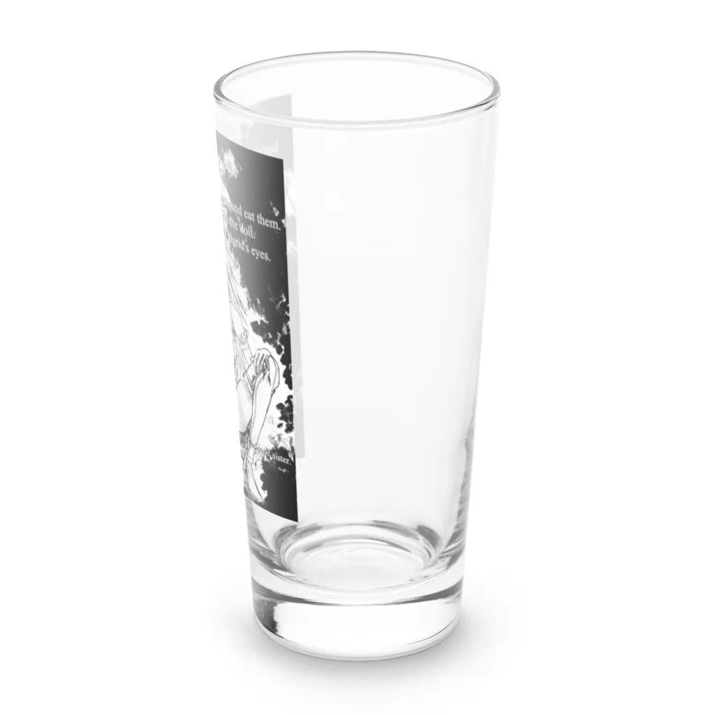 虹色孔雀の魔女。のイングリッドのこと。 Long Sized Water Glass :right