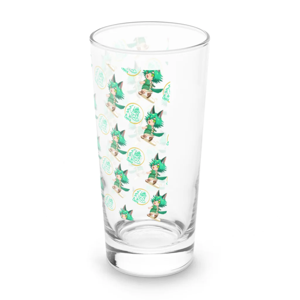 継内マコト☥𓃡☥の継内マコトとサインのやつ Long Sized Water Glass :right