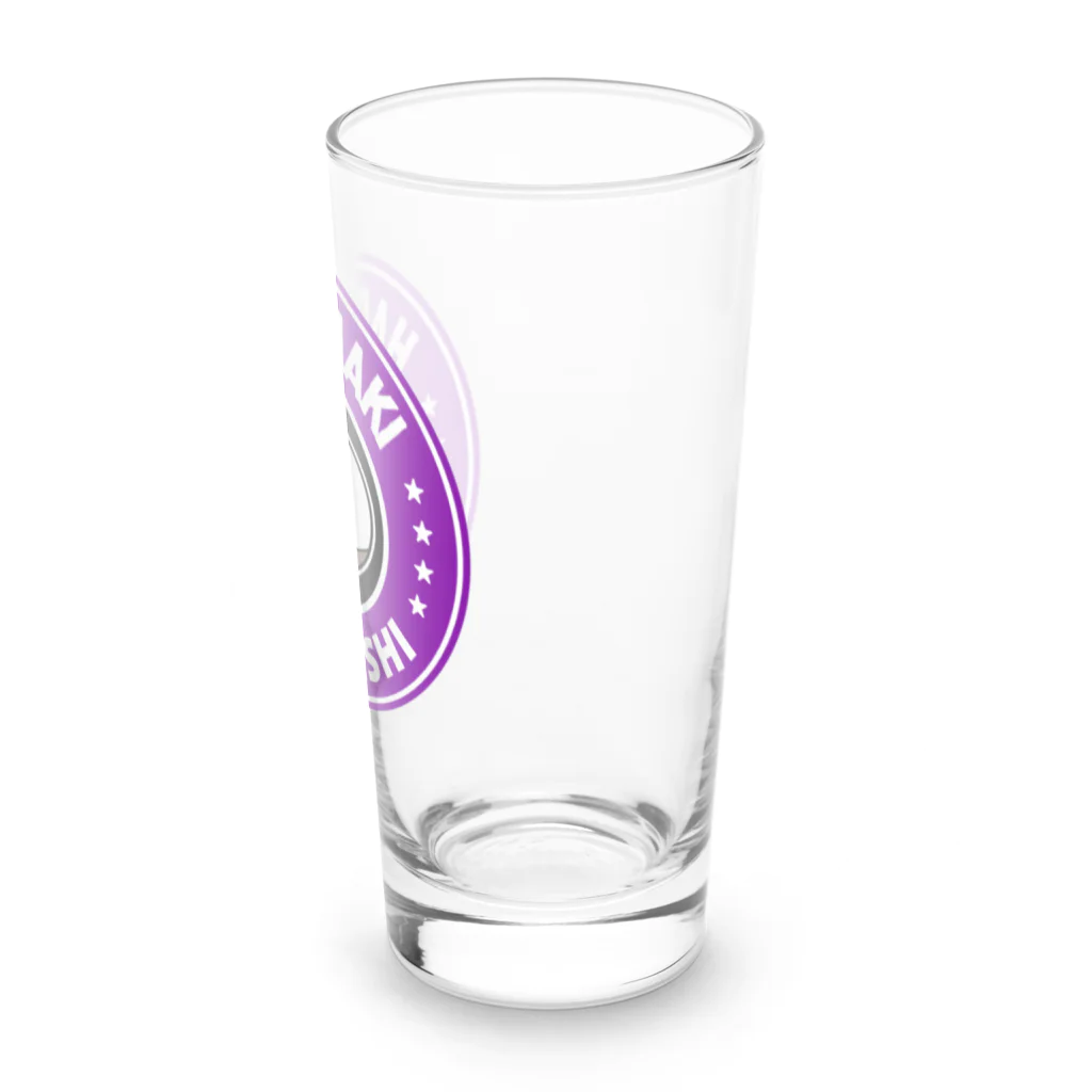 ken_ikedaの腹巻きアザラシ君(紫) Long Sized Water Glass :right