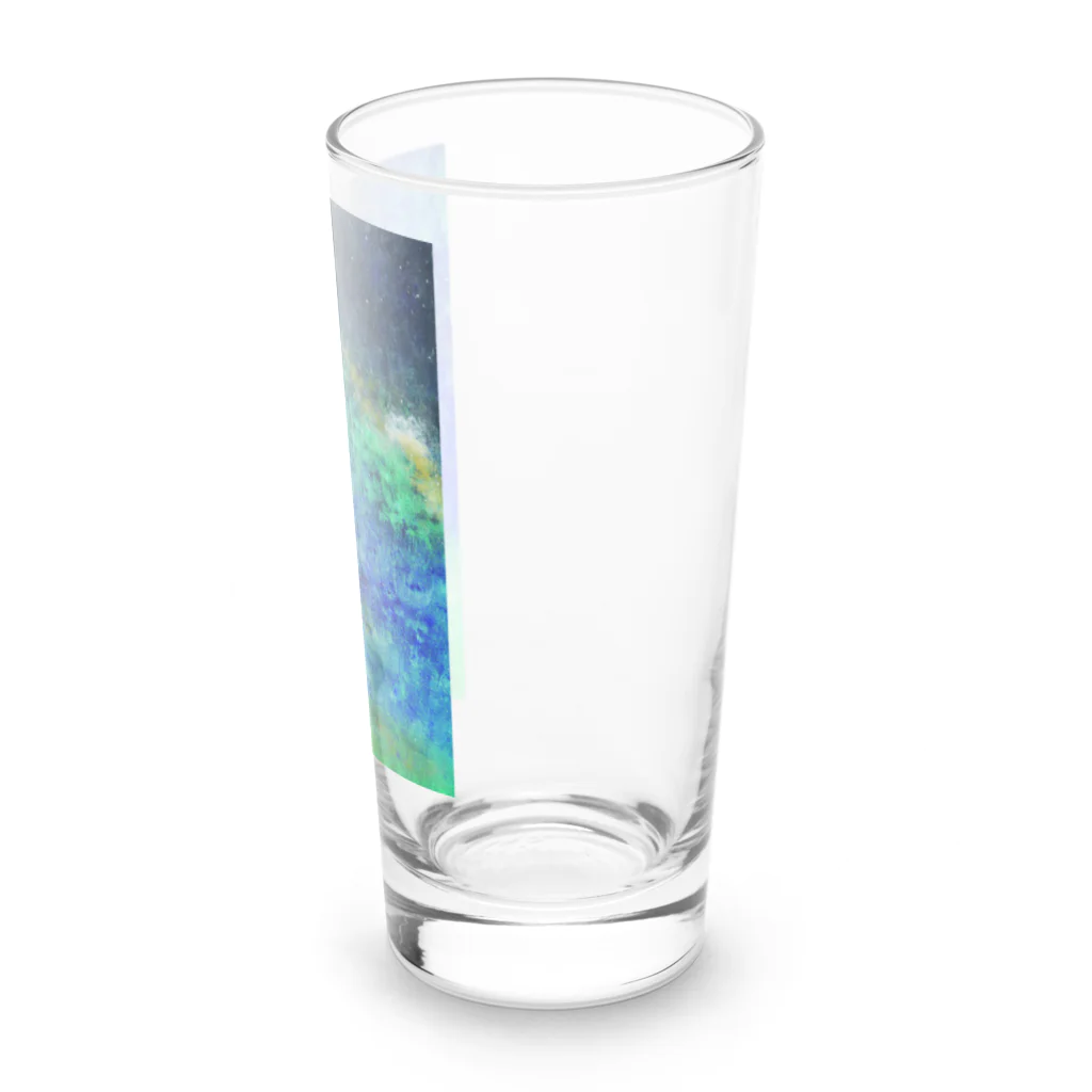 - nanacorium -の真夜中の星空 Long Sized Water Glass :right