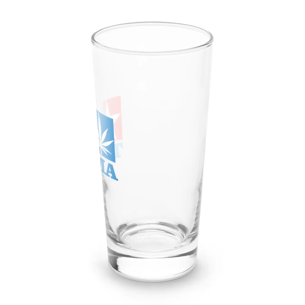 おもしろいTシャツ屋さんのTAIMA 大麻 大麻草 マリファナ cannabis marijuana Long Sized Water Glass :right