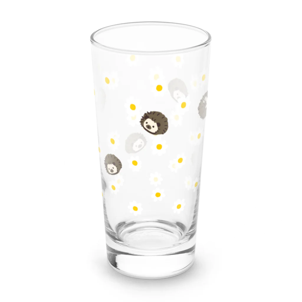 ぴょんのマーガレットとハリネズミのもーちゃん Long Sized Water Glass :right