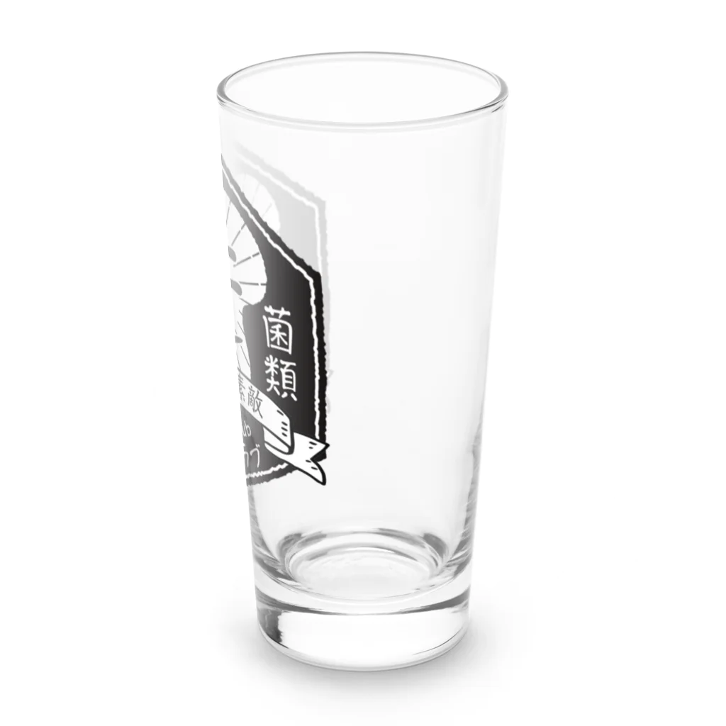 イラストレーター・高橋ポルチーナショップのきのこを愛するきのこクラブ非公式グッズ Long Sized Water Glass :right