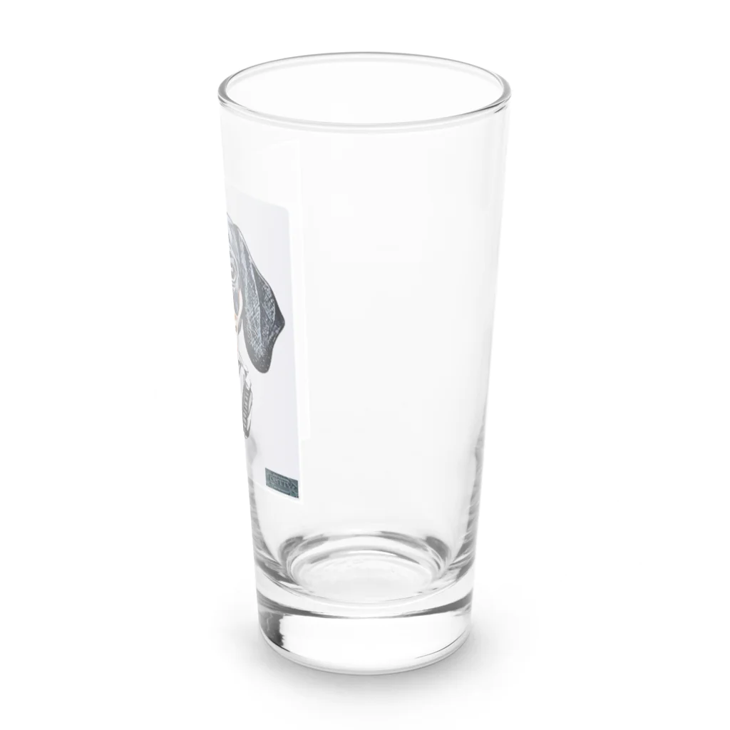 ドッグハウスベティのミュージック・ダックス Long Sized Water Glass :right